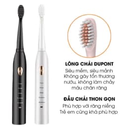 Thumbnail Bàn chải điện HOKU X1 Pro, 5 chế độ đánh răng tự động, tặng kèm 4 đầu bàn chải chống nước IP7-BCD04 3