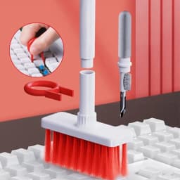 Thumbnail Bàn chải làm sạch giữ bàn phím sạch sẽ và gọn gàng với bàn chải bàn phím 1