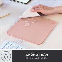 Thumbnail Bàn di chuột Logitech Mouse Pad Studio Series - Đế chống trượt, lướt dễ dàng, chống đổ tràn 4
