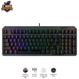 Thumbnail Bàn phím ASUS TUF Gaming K3 Gen II Red Switch - 90MP0390-BKUA01 1