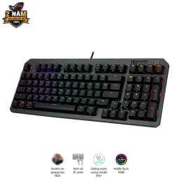 Thumbnail Bàn phím ASUS TUF Gaming K3 Gen II Red Switch - 90MP0390-BKUA01 4