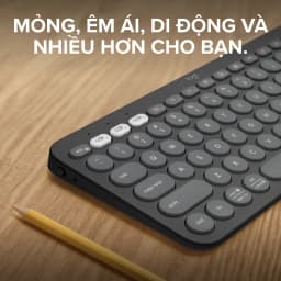 Thumbnail Bàn phím Bluetooth Logitech K380s Pebble 2 - Đa thiết bị, Phím tắt tùy chỉnh, Mỏng nhẹ, Easy-Switch 2
