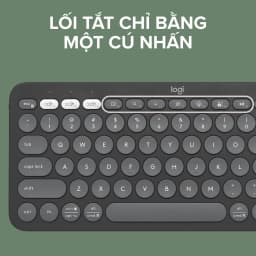 Thumbnail Bàn phím Bluetooth Logitech K380s Pebble 2 - Đa thiết bị, Phím tắt tùy chỉnh, Mỏng nhẹ, Easy-Switch 4