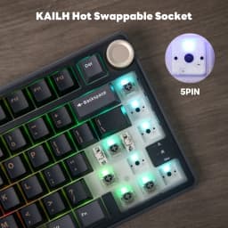 Thumbnail Bàn phím cơ có dây đệm Phantom Royal Kludge RKR75 mới 3