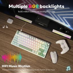 Thumbnail Bàn phím cơ có dây đệm SkyCyan Royal Kludge RKR75 2