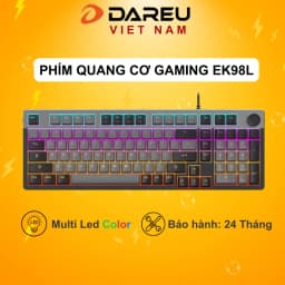 Thumbnail Bàn phím cơ Dareu EK98L Grey Black (MULTI-LED) 1