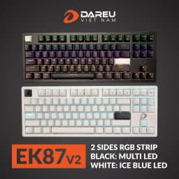 Thumbnail Bàn phím cơ Gaming DAREU EK87 / EK87L - Black ( Blue/ Brown/ Red switch) 4