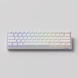Thumbnail Bàn phím cơ MonsGeek FUN60 Max SP White / Black Akko Glare Magnetic Switches 8K 1