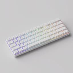 Thumbnail Bàn phím cơ MonsGeek FUN60 Max SP White / Black Akko Glare Magnetic Switches 8K 2