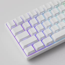 Thumbnail Bàn phím cơ MonsGeek FUN60 Max SP White / Black Akko Glare Magnetic Switches 8K 3
