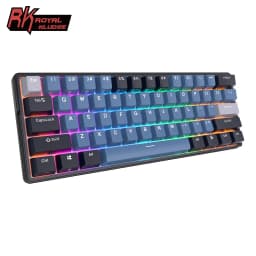 Thumbnail Bàn phím cơ ROYAL KLUDGE Rk61Plus 2.4G Kh Ng D Y bluetooth 3.0 V Usb C Ba Ch có đèn nền Rgb 1