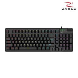 Thumbnail Bàn Phím Gaming Zadez G-850K Gen 2, Switch Quang, LED RGB, Full Size, Gõ Êm, Bền Bỉ, Thiết Kế Game Thủ 2