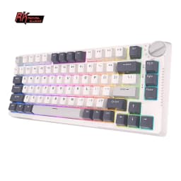 Thumbnail Bàn phím máy tính cơ không dây ROYAL KLUDGE RK H81 bluetooth 2.4G 3 chế độ điều chỉnh 1