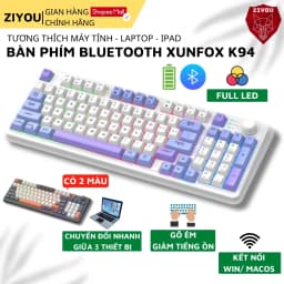 Thumbnail Bàn Phím Máy Tính Giả Cơ Gaming K82 LED LIGHT 7 Màu Cực Đẹp Gõ Cực Đã Dùng Chơi Game, Văn Phòng 1