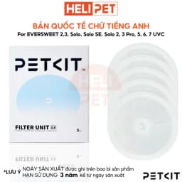 Thumbnail [Bản Quốc Tế] Lõi Lọc Nước PETKIT Dùng Cho Eversweet Solo, Solo SE, 2, 3, 6,7 thế hệ 3.0 - HeLiPet 1
