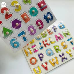 Thumbnail Bảng ghép hình núm gỗ nhiều chủ đề giúp bé phát triển tư duy và làm quen với thế giới xung quanh 3