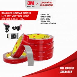 Thumbnail Băng Keo 2 mặt cường lực 3M™ VHB GPL-110GF 1.1mm- màu xám-  Dán vè mưa,Logo, Đồ chơi xe, vật dụng gia đình... 1