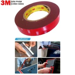 Thumbnail Băng Keo 2 mặt cường lực 3M™ VHB GPL-110GF 1.1mm- màu xám-  Dán vè mưa,Logo, Đồ chơi xe, vật dụng gia đình... 2