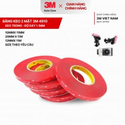 Thumbnail Băng keo cường lực 2 mặt 3M™  VHB 4910 - Keo màu trong, độ dày 1mm  kết dính cao 1