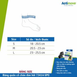 Thumbnail Băng quấn cổ chân 73414-SPO Actimove Ankle Support 4