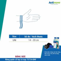 Thumbnail Băng quấn cổ tay có nẹp 75714-DAY Actimove Wrist Stabilizer Carpal 1