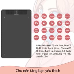 Thumbnail Bảng Vẽ Cảm Ứng VEIKK VK640 Android Mặt Nhám Mô Phỏng Giấy Vẽ - Hàng Chính Hãng 2