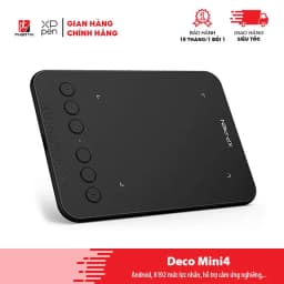 Thumbnail Bảng Vẽ Điện Tử XP-PEN Deco Mini4 Android 8192 Mức Lực Nhấn 1