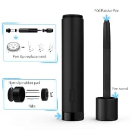 Thumbnail Bảng Vẽ Điện Tử XP-Pen Deco 02 6x10 inch 8192 Lực Nhấn, Vòng Xoay Dial Bạc (Tặng Găng Tay Họa Sĩ) 2