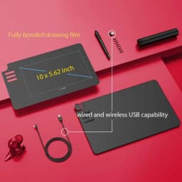 Thumbnail Bảng Vẽ Điện Tử XP-Pen Deco 03 10x6inch Wireless Lực Nhấn 8192 Nút Xoay Dial 2