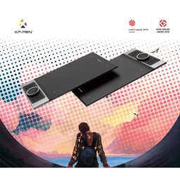 Thumbnail Bảng Vẽ Điện Tử XP-Pen Deco Pro Small 9x5inch 8192 Lực Nhấn, 2 Dial, Tương Thích Thiết Bị Di Động Android 4