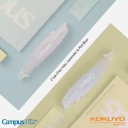Thumbnail Băng Xoá Kéo Nhỏ Gọn Kusumi 5mmx6m Đầu Thép Không Gỉ & Refill Made In Japan Chính Hãng Campus 4