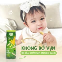 Thumbnail Bánh ăn dặm hũ Mămmy vị trái cây và rau củ giúp hỗ trợ tiêu hoá cho bé 6 tháng tuổi, hũ 32-50g 3