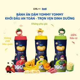 Thumbnail Bánh ăn dặm MAEIL Yommy Yommy Hàn Quốc hữu cơ dễ tan trong miệng bổ sung canxi cho bé 42g 2