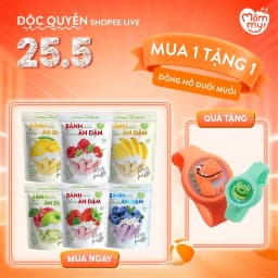 Thumbnail Bánh ăn dặm Mămmy vị trái cây giàu vitamin và chất xơ thiết kế chống hóc, dạng que ngắn cho bé từ 6 tháng 1