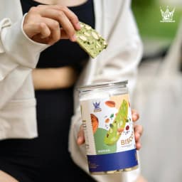 Thumbnail Bánh Biscotti Trà Xanh 250gr Không Đường Vua Yến Mạch 4