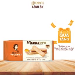 Thumbnail Bánh champagne thơm đậm mùi trứng tươi và vani làm bánh Tiramisu Ladyfingers Vicenzovo Vicenzi Ý 200g 1