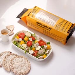 Thumbnail Bánh Gạo Lứt Ăn Kiêng Giảm Cân DK Harvest (170g/18 bánh) - 3 Vị (Lứt Huyết Rồng, Yến Mạch, Lứt Tím Than) 3