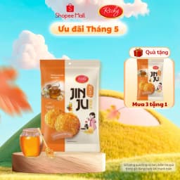 Thumbnail Bánh gạo Richy Jinju Gold hương vị Ganjang mật ong 100g 1