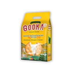 Thumbnail Bánh Gooka Cracker Nougat Filling Vị Tảo Biển Bibica 1