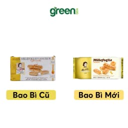 Thumbnail Bánh phồng giòn phủ đường và phủ mơ nhuyễn Vicenzi Millefoglie Ditalia Glassate Ý 125g 3