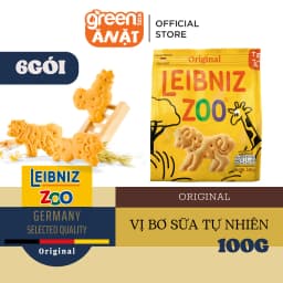 Thumbnail Bánh qui bơ hình thú Leibniz Zoo 100g 3