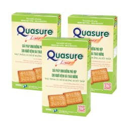 Thumbnail Bánh Quy Quasure Light Sữa Bibica 140g - Thực phẩm dành cho người ăn kiêng, tiểu đường 2