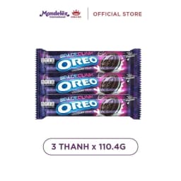 Thumbnail Bánh Quy Sôcôla OREO SPACE DUNK SPACEBURST CREAM, Combo 3 Thanh X 110.4G 1