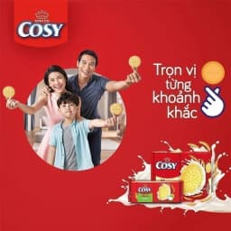 Thumbnail Bánh Quy Sữa Cosy Marie, Combo 3 Gói x 120G 3
