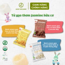 Thumbnail Bánh snack gạo hữu cơ Nobi Nobi 40g (cho bé từ 18 tháng) 1