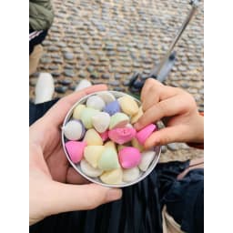 Thumbnail Bánh sữa chua sấy khô vị hoa quả tự nhiên Mèo Ù , đồ ăn dặm cho bé, ăn vặt cho bé , HSD 3 tháng. 3