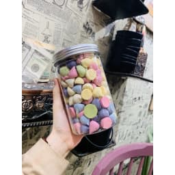 Thumbnail Bánh sữa chua sấy khô vị hoa quả tự nhiên Mèo Ù , đồ ăn dặm cho bé, ăn vặt cho bé , HSD 3 tháng. 4