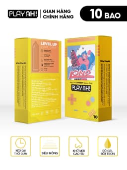 Thumbnail Bao Cao Su PlayAh Last Long Siêu Mỏng Kéo Dài Thời Gian Quan Hệ Hộp 10 size 52mm 4