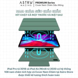 Thumbnail Bao da case nam châm AstroMazing siêu mỏng cho iPad Pro 11 Air 4 5 cover Mini 6 2