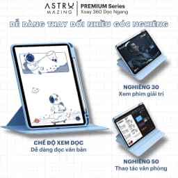 Thumbnail Bao da D03 cover 360 iPad AstroMazing xoay 360 độ chống sốc cho Pro 11 Air 4 5 Gen 8 9 3